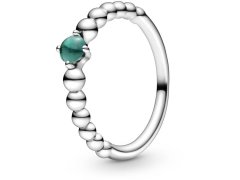 Pandora Stříbrný prsten pro ženy narozené v květnu 198867C05 52 mm