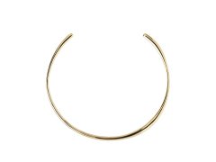 PDPAOLA Moderní pozlacený náhrdelník PIROUETTE Gold CO01-387-U