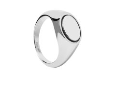 PDPAOLA Výrazný stříbrný prsten STAMP Silver AN02-628 52 mm