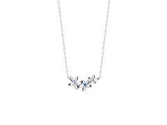Preciosa Něžný stříbrný náhrdelník Fresh s kubickou zirkonií Preciosa 5344 70