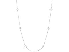 Preciosa Ocelový náhrdelník s hvězdičkami Gemini 7337 00