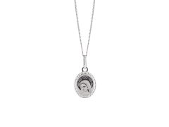 Preciosa Stříbrný náhrdelník s medailonkem Panna Marie 6154 00