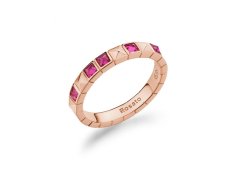 Rosato Moderní bronzový prsten se zirkony Cubica RZCU93 58 mm