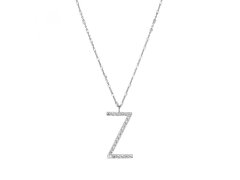 Rosato Stříbrný náhrdelník s přívěskem Z Cubica RZCU26 (řetízek, přívěsek)