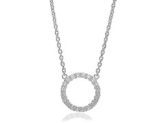 Sif Jakobs Okouzlující stříbrný náhrdelník s kubickými zirkony Biella SJ-C338(1)-CZ