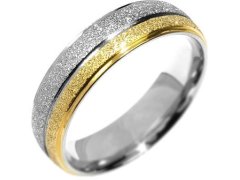Silvego Snubní ocelový prsten Flers RRC0365 60 mm