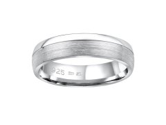 Silvego Snubní stříbrný prsten Paradise pro muže i ženy QRGN23M 47 mm