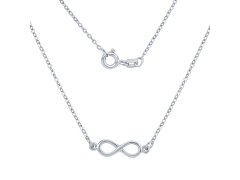 Silvego Stříbrný náhrdelník Infinity SMJN023WJ4ZT