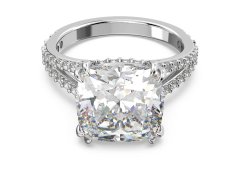 Swarovski Blyštivý dámský prsten s krystaly Constella 5638549 58 mm