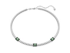 Swarovski Blyštivý náhrdelník s krystaly Matrix Tennis 5666168