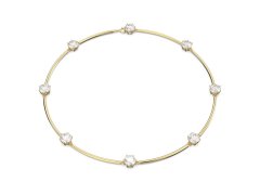 Swarovski Elegantní pozlacený náhrdelník s krystaly Constella 5622720