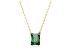 Swarovski Elegantní pozlacený náhrdelník s krystaly Matrix 5677141
