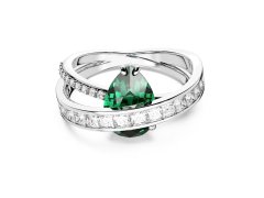 Swarovski Elegantní třpytivý prsten pro ženy Hyperbola 5665362 52 mm