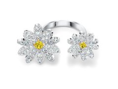 Swarovski Letní květinový prsten s krystaly Swarovski Eternal Flower 5534948 55 mm