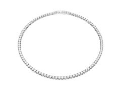 Swarovski Luxusní náhrdelník s čirými krystaly Matrix Tennis 5681796 41 cm