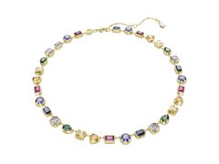 Swarovski Pozlacený náhrdelník s barevnými krystaly Stilla 5662915
