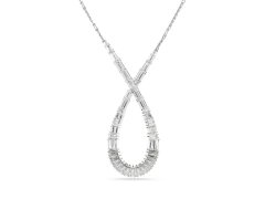 Swarovski Luxusní náhrdelník se Swarovski zirkony Hyperbola 5679438