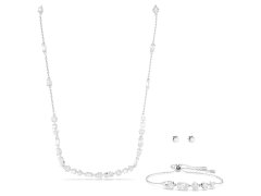 Swarovski Luxusní sada šperků s krystaly Mesmera 5665877 (náušnice, náramek, náhrdelník)