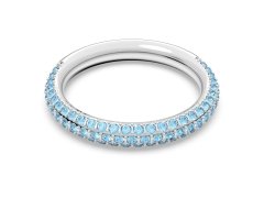 Swarovski Nádherný prsten s modrými krystaly Swarovski Stone 5642903 55 mm
