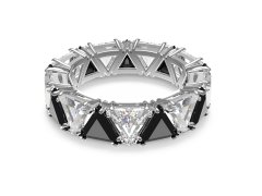 Swarovski Nepřehlédnutelný třpytivý prsten Ortyx 5620672 55 mm