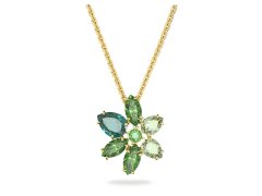 Swarovski Stylový pozlacený náhrdelník s krystaly Gema 5658399