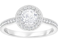 Swarovski Třpytivý prsten s krystaly Angelic 5412053 60 mm