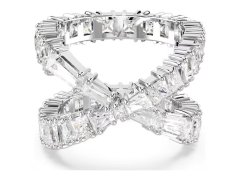 Swarovski Třpytivý prsten s krystaly Hyperbola 5677631 50 mm