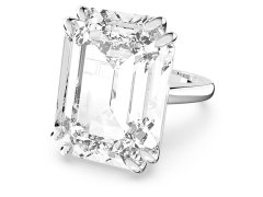 Swarovski Výrazný prsten s čirým krystalem Mesmera 5600855 52 mm