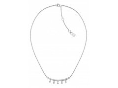Tommy Hilfiger Něžný ocelový náhrdelník s krystaly TH2780228