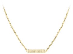 Tommy Hilfiger Pozlacený náhrdelník s krystaly TH2780193
