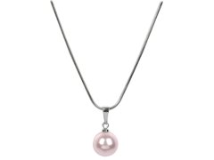 Levien Půvabný náhrdelník s perličkou Pearl Rosaline