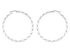 Troli Ocelové kruhové náušnice 2 - 5 cm 3 cm