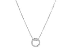Troli Ocelový náhrdelník s kruhovým přívěskem VESN0743S