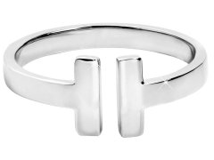 Troli Otevřený ocelový prsten pro ženy 54 mm