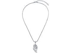 Viceroy Módní ocelový náhrdelník s přívěskem Kiss 80011C11000