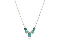 Viceroy Překrásný pozlacený náhrdelník s krystaly Elegant 13168C100-59