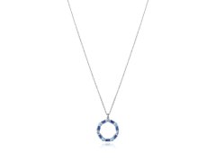Viceroy Překrásný stříbrný náhrdelník s modrými zirkony Elegant 9121C000-33