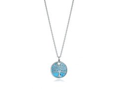 Viceroy Půvabný stříbrný náhrdelník Strom života Fashion 15064C01010 (řetízek, přívěsek)