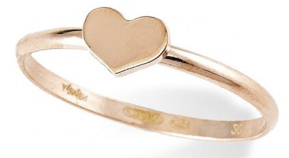 Amen Růžově pozlacený stříbrný prsten Pray, Love AHR 52 mm - Prsteny Prsteny bez kamínku