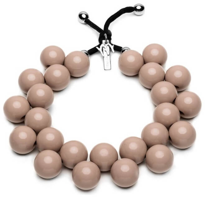 #ballsmania Originální náhrdelník C206-14-1118 Beige - Náhrdelníky