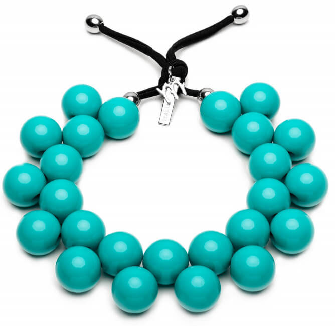 #ballsmania Originální náhrdelník C206 16-5127 Azzurro Ceramica - Náhrdelníky