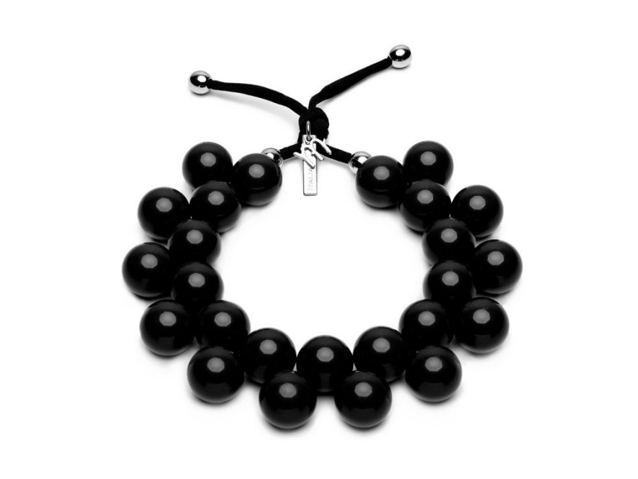 #ballsmania Originální náhrdelník C206-19-0303 Nero - Náhrdelníky
