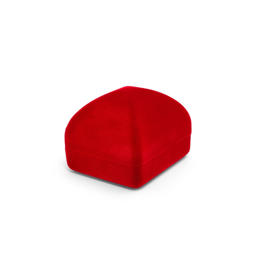 Beneto Semišová červená dárková krabička KS2 - Dárkové krabičky na šperky Krabičky na šperky Krabičky na šperky - malé
