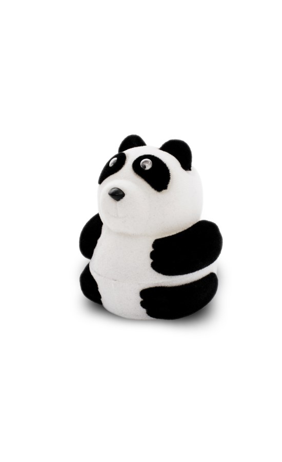 Beneto Semišová dárková krabička Panda KDET1 - Dárkové krabičky na šperky Krabičky na šperky Krabičky na šperky - malé