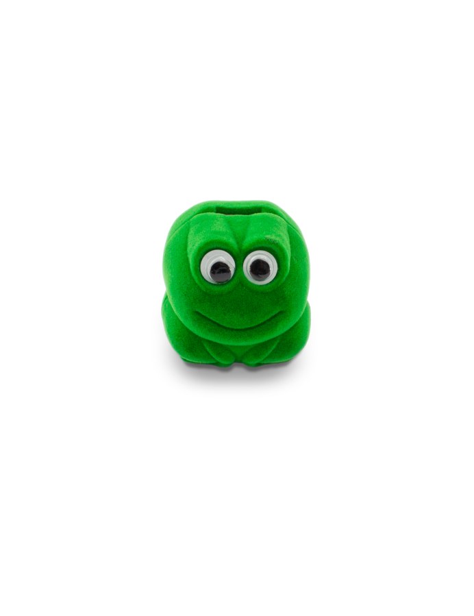 Beneto Semišová dárková krabička Žába KDET16 - Dárkové krabičky na šperky Krabičky na šperky Krabičky na šperky - malé