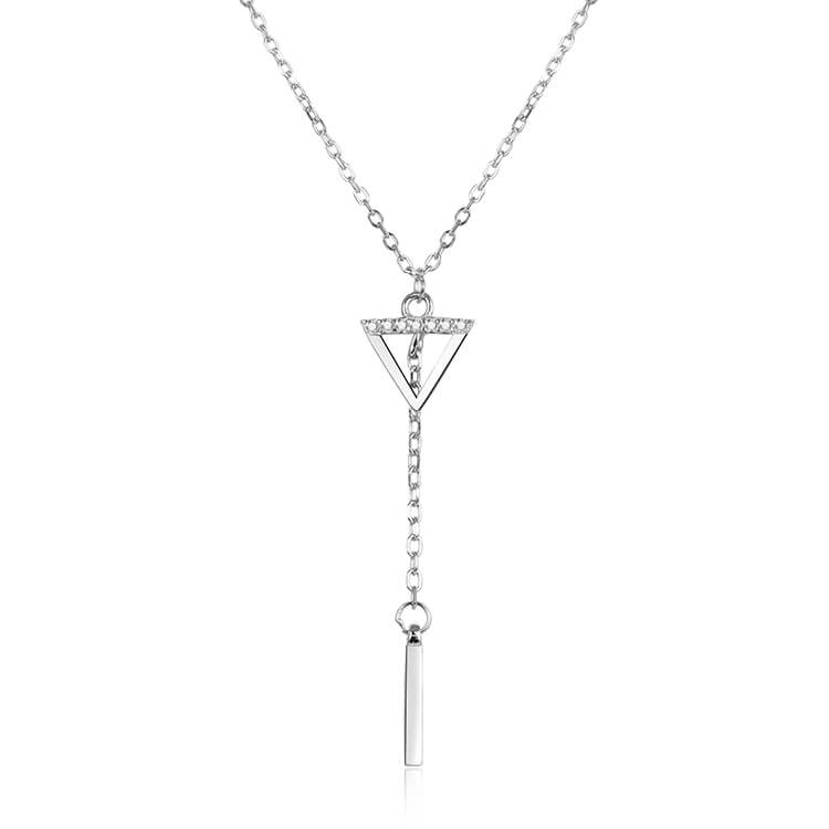 Beneto Stříbrný náhrdelník s přívěskem AGS1150/60 - Náhrdelníky