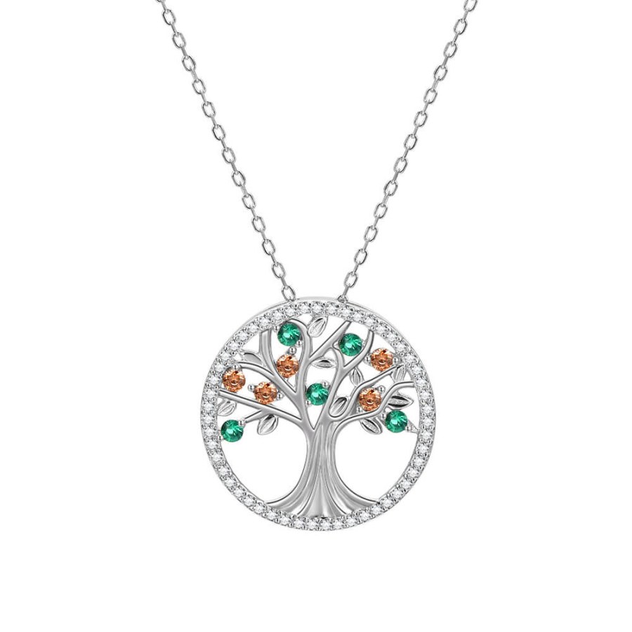 Beneto Stříbrný náhrdelník se stromem života AGS1139/47 - Náhrdelníky