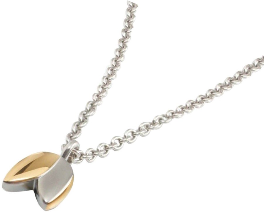 Boccia Titanium Pozlacený titanový náhrdelník 08025-02 - Náhrdelníky
