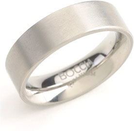 Boccia Titanium Snubní titanový prsten 0101-01 54 mm - Prsteny Prsteny bez kamínku