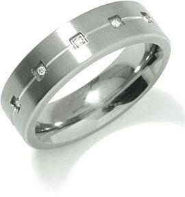 Boccia Titanium Snubní titanový prsten 0101-20 49 mm - Prsteny Snubní prsteny